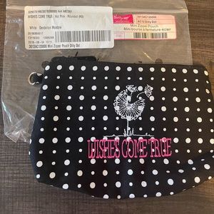 Thirty-One Mini zipper pouch “wishes come true”
